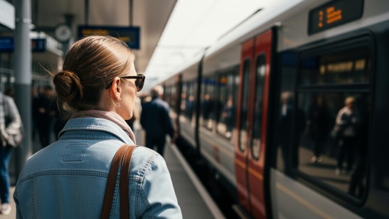 Listopad na dworcu w Witnicy: 168 lat historii w mglistym poranku