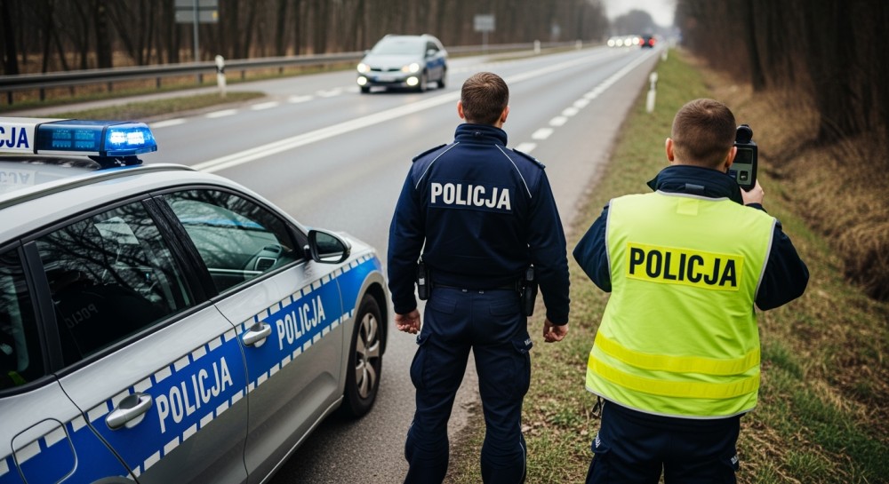 Młody kierowca z zakazem uciekał przed policją, był pijany i przewoził nieletnich pasażerów