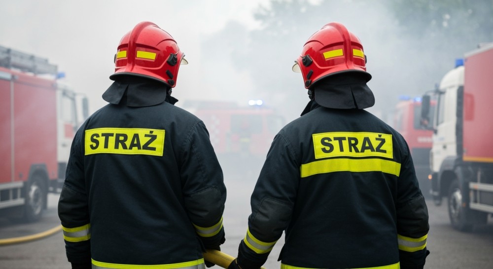 Pożar przewodu kominowego w Białczu: nocny alarm w Witnicy zaskoczył mieszkańców