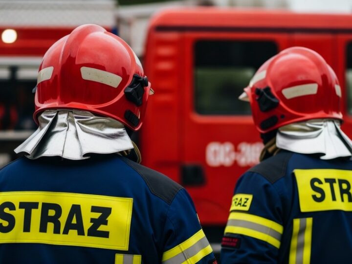 Dron DJI Matrice 4 TD wzmacnia działania strażaków w Kostrzynie nad Odrą