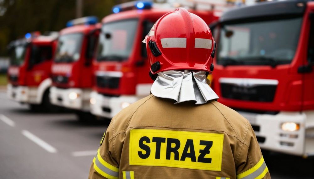 Rekordowe interwencje strażaków w Gorzowie: Ponad 14 tysięcy akcji w 2025 roku