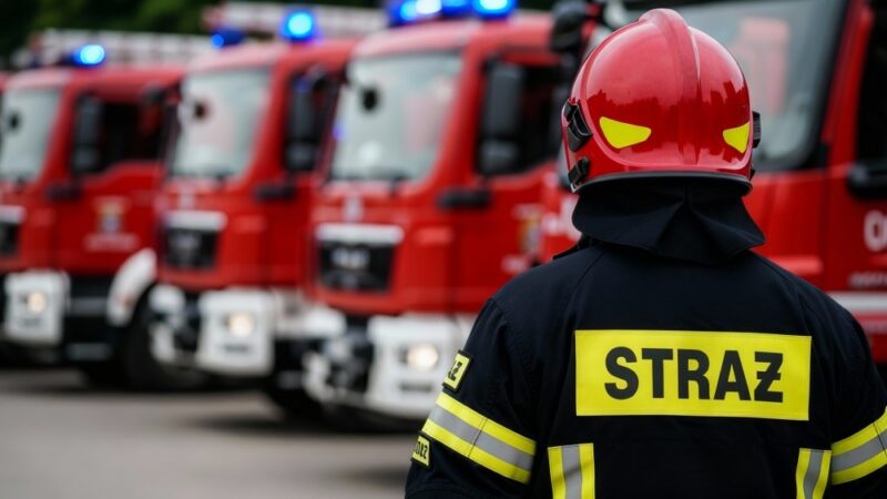 Polsko-niemieckie manewry strażackie w Kłodawie: wspólnie dla bezpieczeństwa!