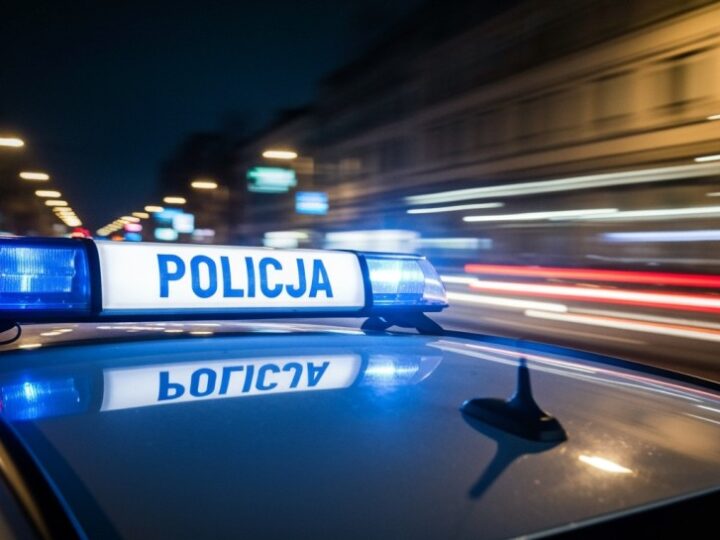 Dachowanie kradzionego auta i ucieczka – policyjny pies namierzył sprawcę