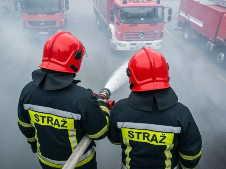 Wybuch i pożar w Gorzowie: Policja i strażacy ewakuują mieszkańców i badają przyczyny zdarzenia