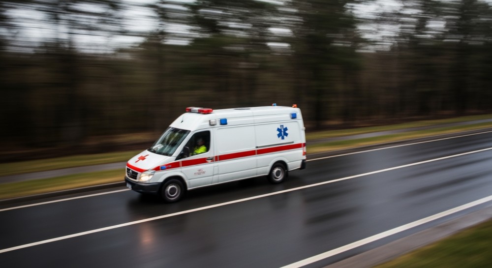 Strażacy ratują psa uwięzionego w lodzie na Odrze