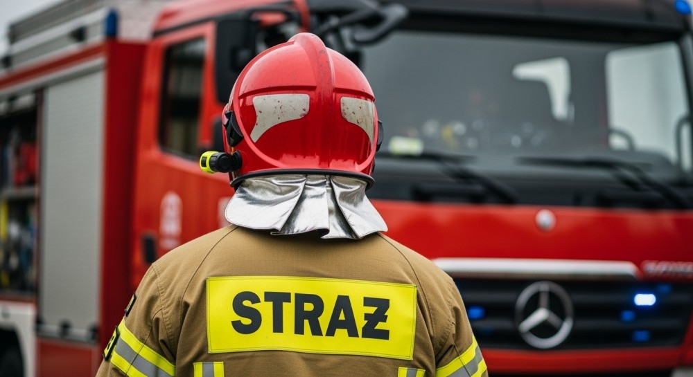 Kot uwięziony w kominie, strażacy ratują w Gorzowie Wielkopolskim