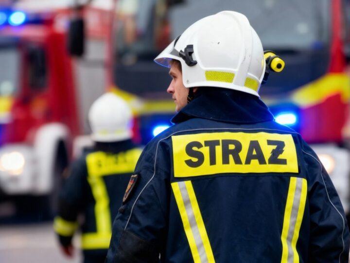 Straż pożarna bohaterami świątecznego poranka w Kamieniu Małym