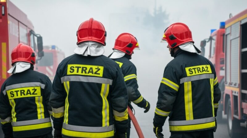 Podpalacz złapany na gorącym uczynku