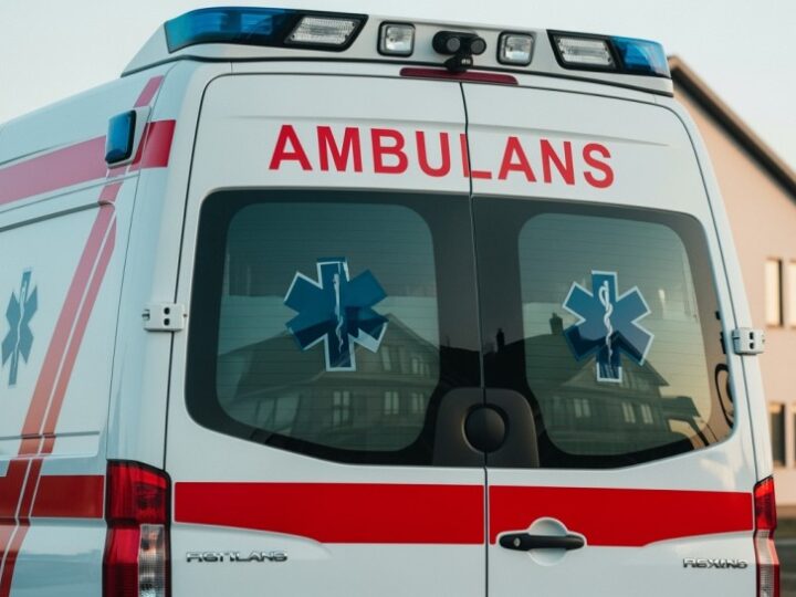 Mężczyzna na szczycie mostu kolejowego uratowany przez policję