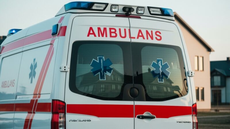 Mężczyzna na szczycie mostu kolejowego uratowany przez policję