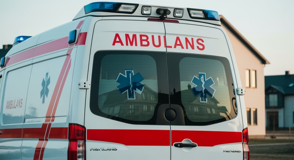 Mężczyzna na szczycie mostu kolejowego uratowany przez policję