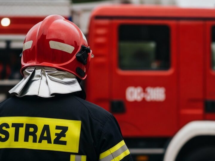 Strażacy w Gorzowie ćwiczą ratownictwo chemiczne po wybuchu ładunku