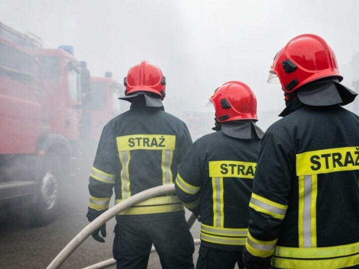 Strażacy w Tarnowie błyskawicznie ratują życie w pożarze mieszkalnym