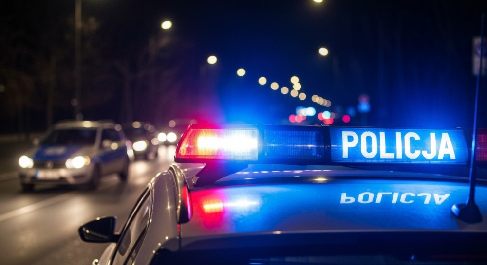 Pijany kierowca ucieka przed policją po wypadku w Gorzowie