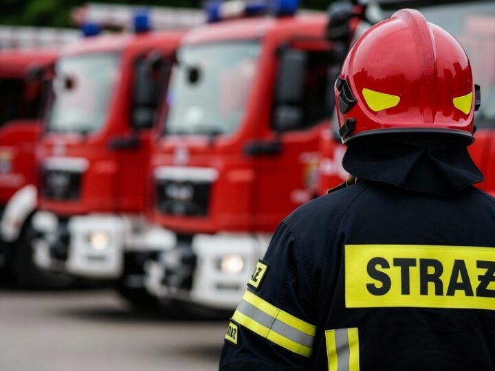 Gorzowscy strażacy ratują kaczątka w potrzebie