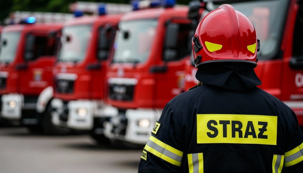 Gorzowscy strażacy ratują kaczątka w potrzebie