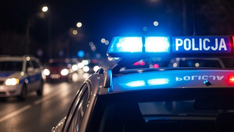 Dramatyczny pościg za kierowcą bez uprawnień: zatrzymany po ucieczce pieszo