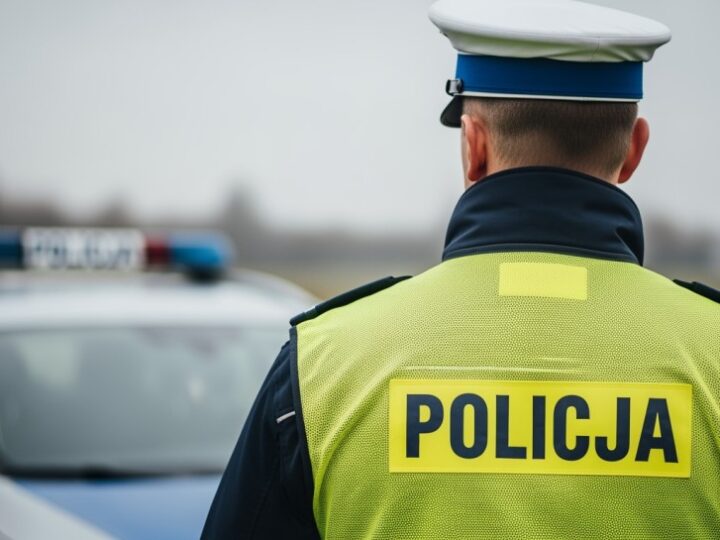 Nietrzeźwy kierowca z dziećmi w samochodzie zatrzymany przez policję