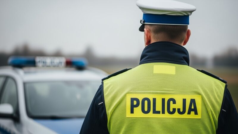 Nietrzeźwy kierowca z dziećmi w samochodzie zatrzymany przez policję