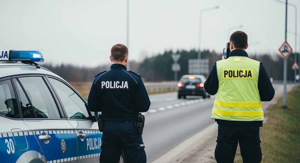Pijany kierowca dachował – miał trzy promile alkoholu w organizmie