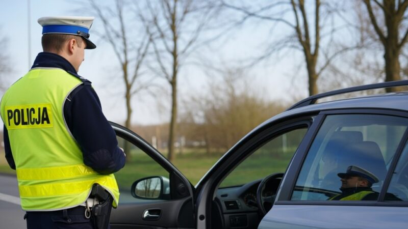 Pijany kierowca z prędkością 118 km/h zatrzymany przez policję w Żaganiu