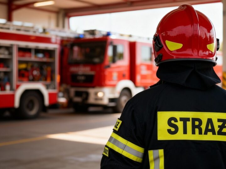 Strażacy oddają hołd tragicznie zmarłym kolegom z Niska