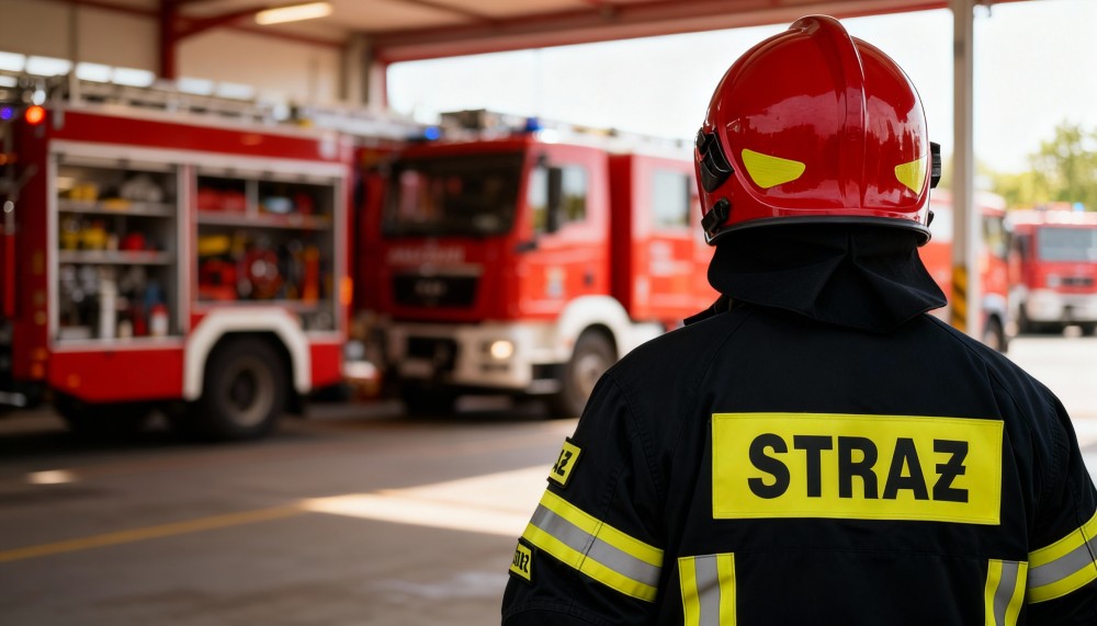 Strażacy oddają hołd tragicznie zmarłym kolegom z Niska
