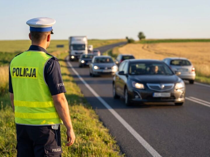 48-latek zatrzymany za jazdę z prędkością 121 km/h w strefie 60 km/h stracił prawo jazdy
