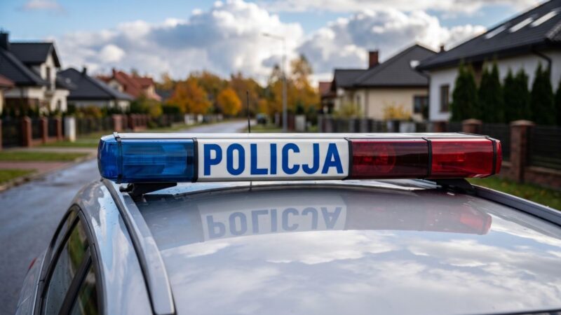 18-latek uciekał przed policją i rozbił się o wiatę po wyprzedzaniu na przejściu dla pieszych