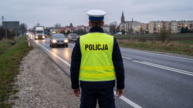 Odblaski ratują życie! Policja przypomina o ich znaczeniu po zmroku